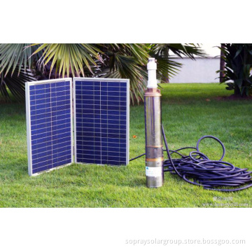 high lift solar submersible deep well pump ac 220v